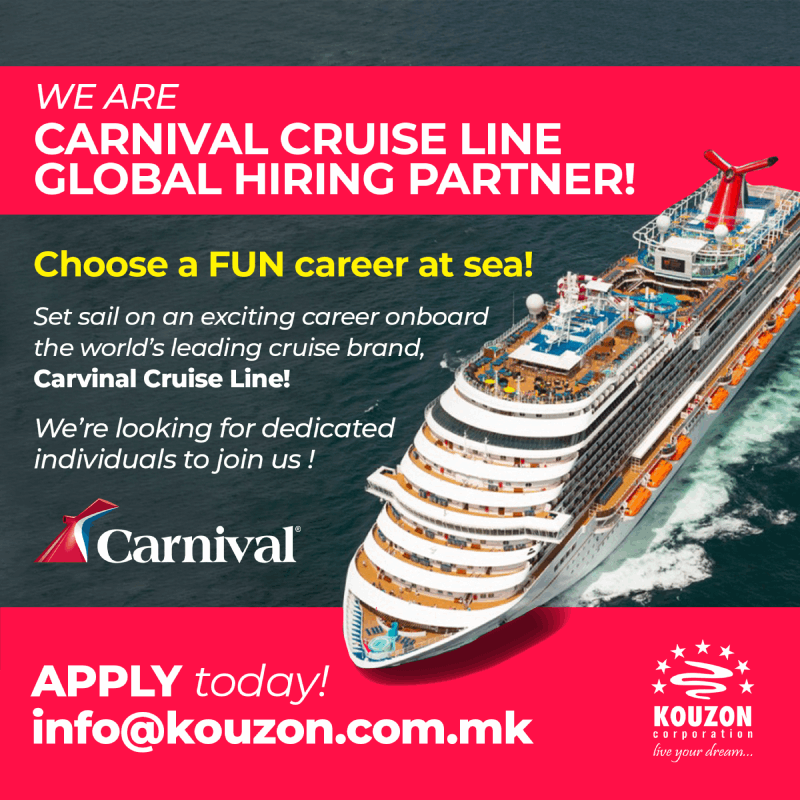 carnival cruise hiring partner in india